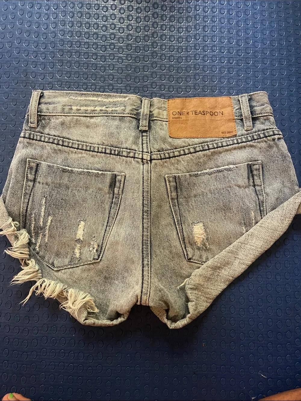 One teaspoon denim shorts, bandit size 22